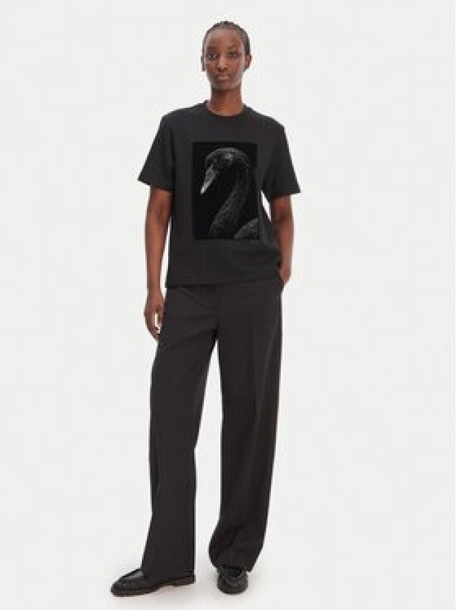 BOSS T-Shirt Eharpa2 50563277 Czarny Regular Fit