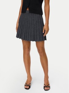 Vero Moda Spódnica plisowana Marina 10331534 Szary Regular Fit