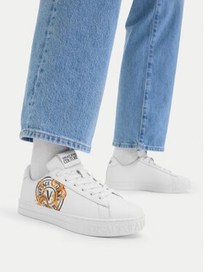 Versace Jeans Couture Sneakersy 80VA3SK3 ZPB73 3 Biały