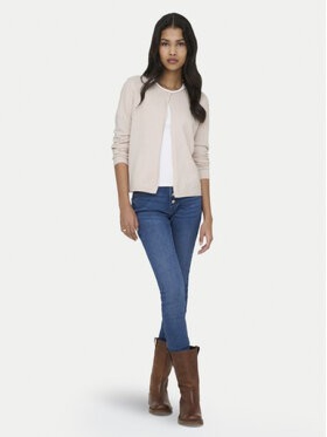 ONLY Kardigan Loyal 15371151 Beżowy Regular Fit