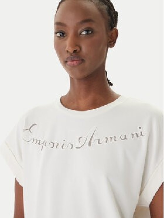 Emporio Armani T-Shirt EW000616 AF20243 U1131 Biały Regular Fit