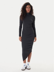 adidas Spódnica maxi JW2806 Czarny Slim Fit