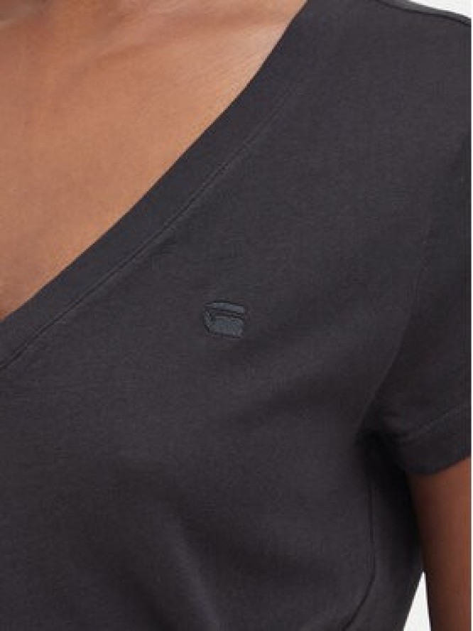 G-STAR T-Shirt D30184-4107 Czarny Regular Fit