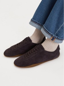 Calvin Klein Sneakersy Baller Sneaker Laceup HW0HW03263 Bordowy