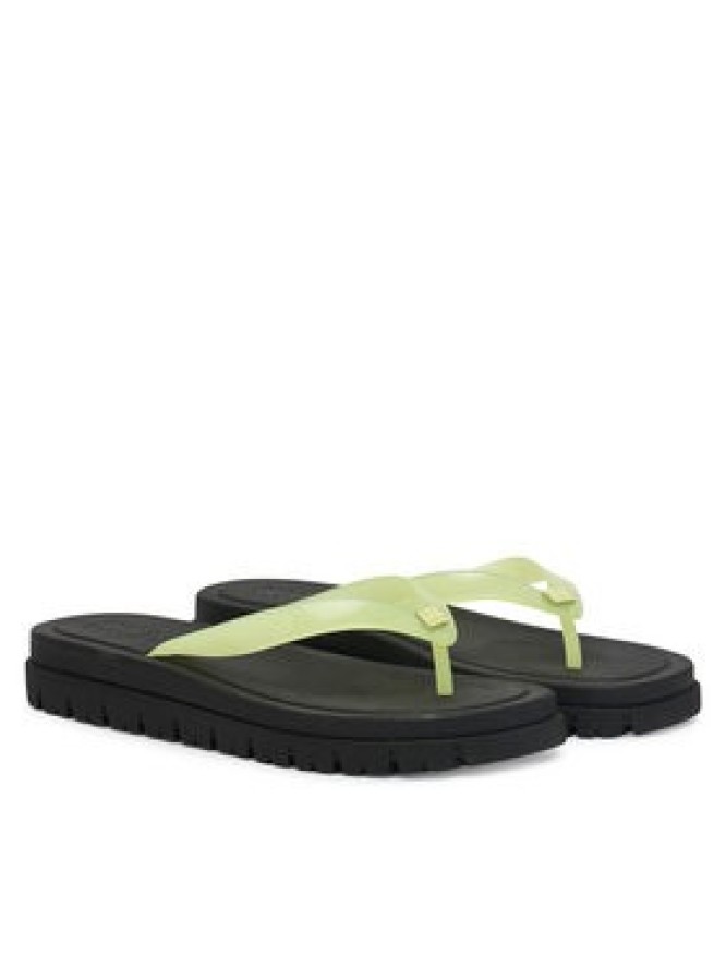 Tommy Jeans Japonki Tjw Cleated Jelly Summer Sandal EN0EN02954 Zielony
