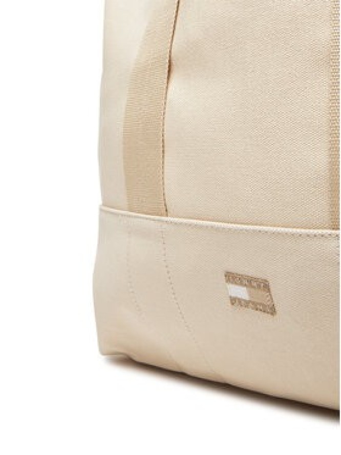 Tommy Jeans Torebka Tjw Tote Edition Canvas AW0AW17542 Beżowy