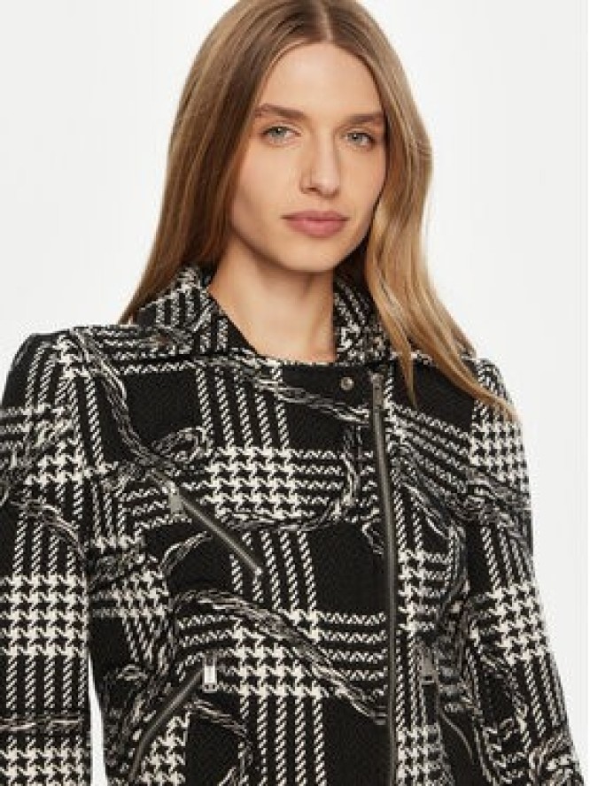 Guess Płaszcz przejściowy W5RL29 WGWG0 Czarny Regular Fit