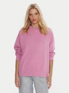 Quiksilver Bluza Essential Crew EQWFT03190 Fioletowy Standard Fit