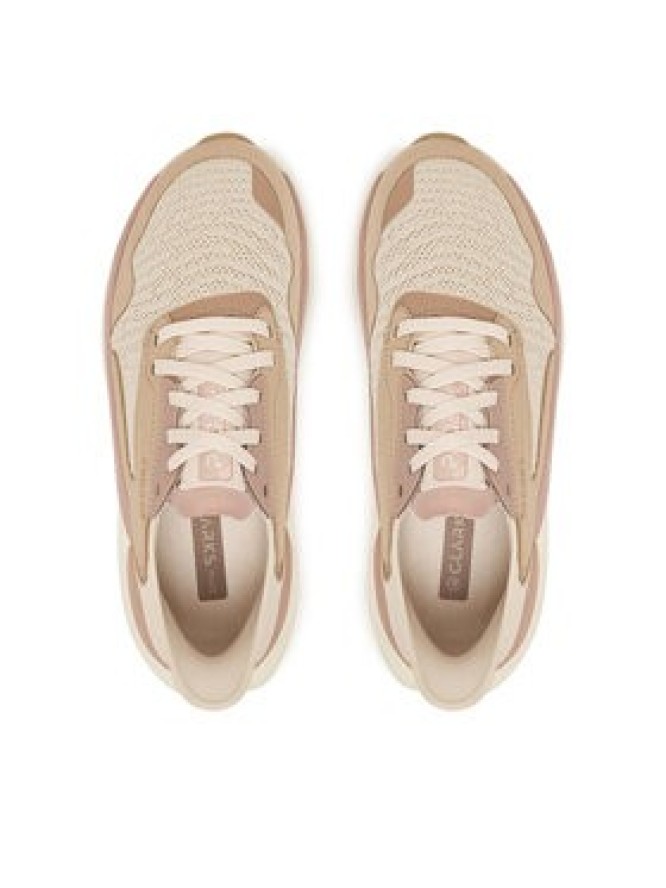 Clarks Sneakersy Clarks Pace. 26184591 Beżowy