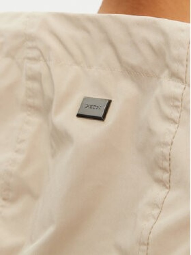 Geox Kurtka przeciwdeszczowa Claudin P W5522P T3070 F5248 Écru Regular Fit