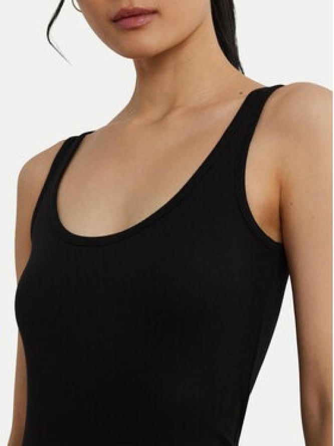 LAUREN RALPH LAUREN Top 200704777005 Czarny Slim Fit