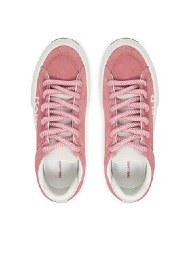KARL LAGERFELD Sneakersy KL60722 Fioletowy