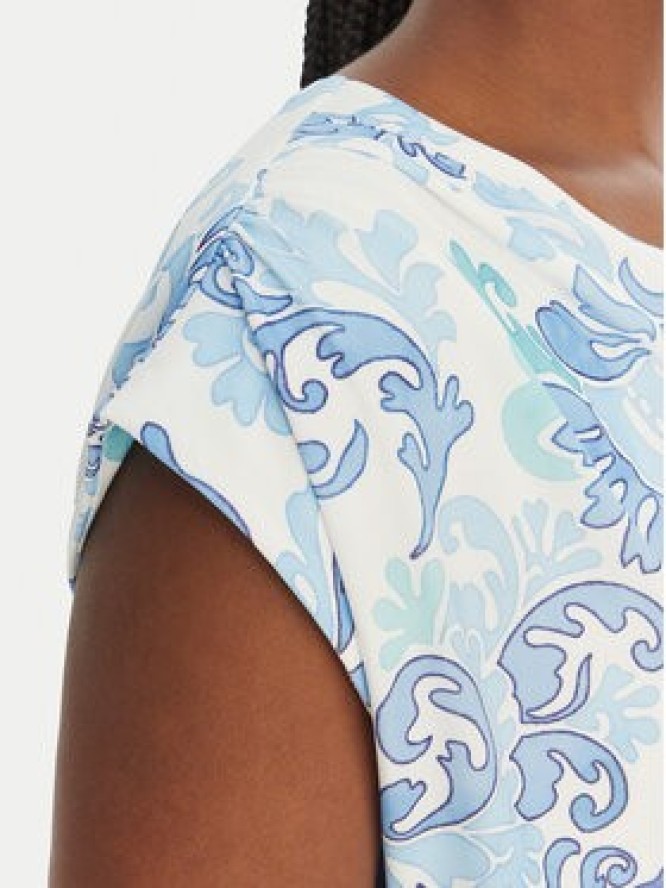 Hale Bob Sukienka koktajlowa Thora 5ZLG662A Błękitny Slim Fit