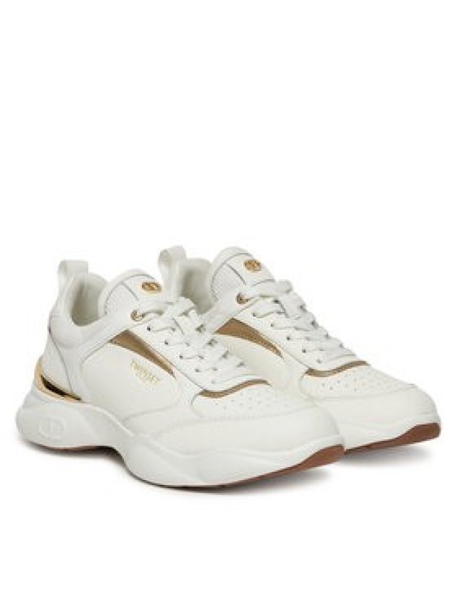 TWINSET Sneakersy 251TCP054 Biały