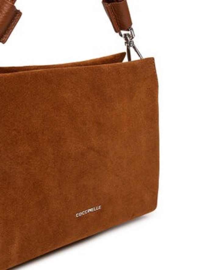 Coccinelle Torebka P6P Boheme Suede Bimaterial E1 P6P 58 01 01 Brązowy