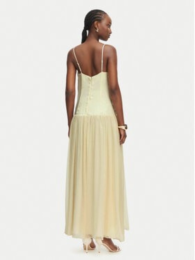 Bardot Sukienka wieczorowa Linara 60257DB Kremowy Regular Fit