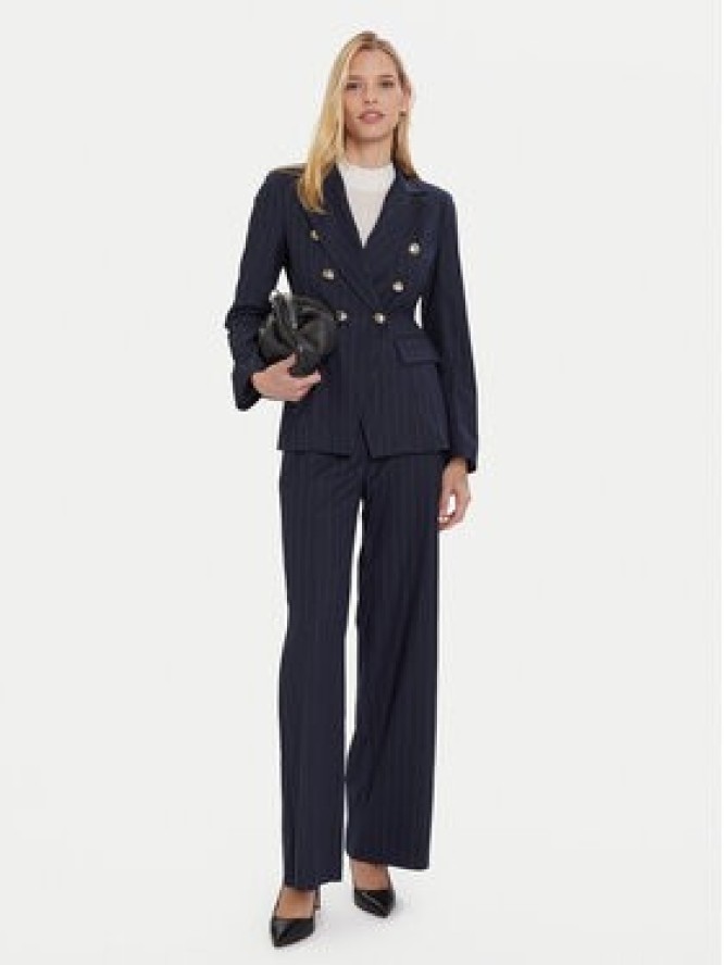 Maryley Marynarka 25IB139/M17 Granatowy Regular Fit