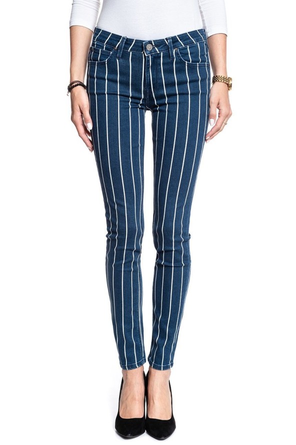 SPODNIE DAMSKIE LEE SCARLETT STREAK STRIPE L526MPHY 112111770