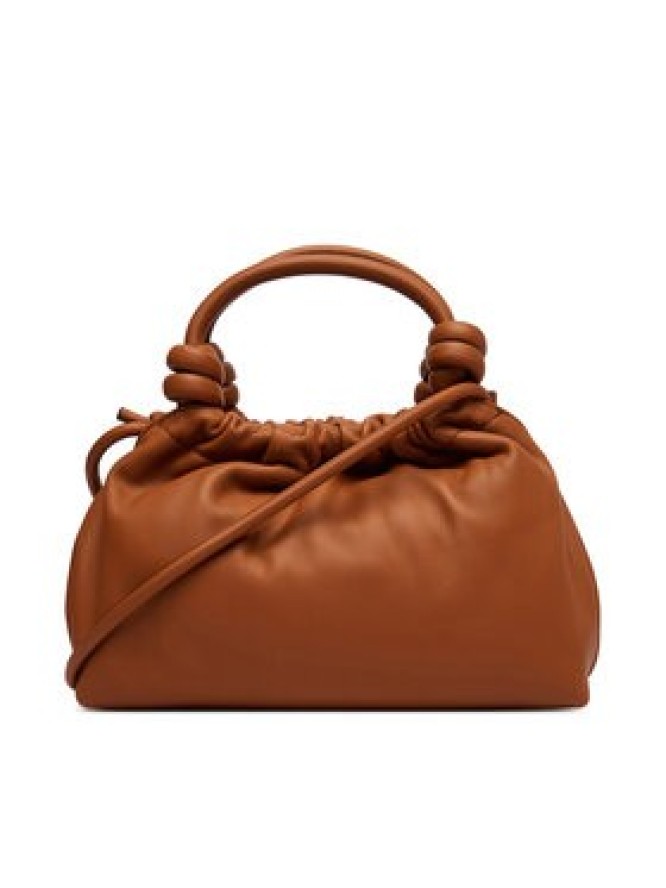 Tommy Hilfiger Torebka Th Soft Leather Med Crossover AW0AW18369 Brązowy