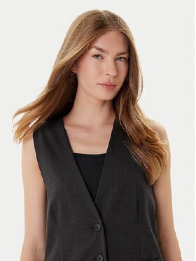 MAX&Co. Kamizelka garniturowa Colour 2526156022200 Brązowy Regular Fit