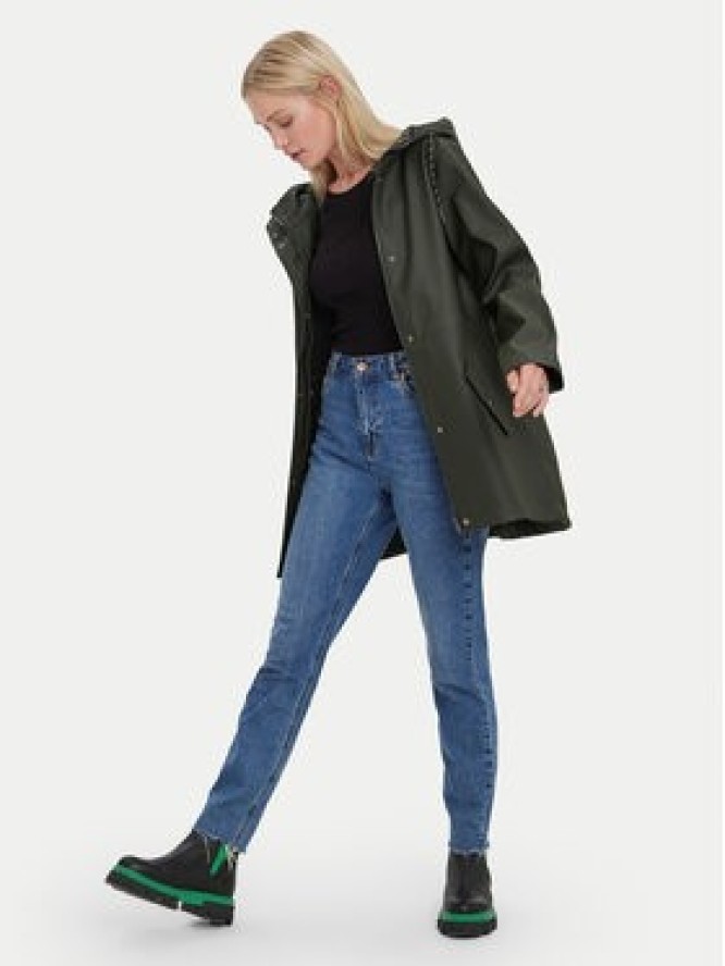 Vero Moda Kurtka przeciwdeszczowa Malou 10266982 Szary Regular Fit