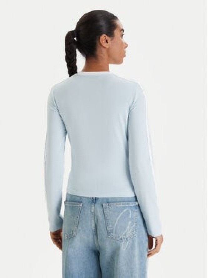 Guess Jeans Bluzka W6RI17 J1314 Błękitny Regular Fit