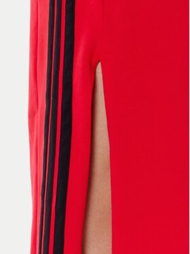 adidas Sukienka codzienna Essentials 3-Stripes JE1206 Czerwony Regular Fit