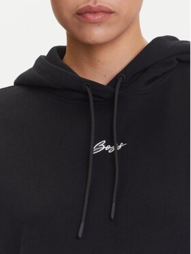BOSS Bluza C_Ehoody 50547572 Czarny Oversize
