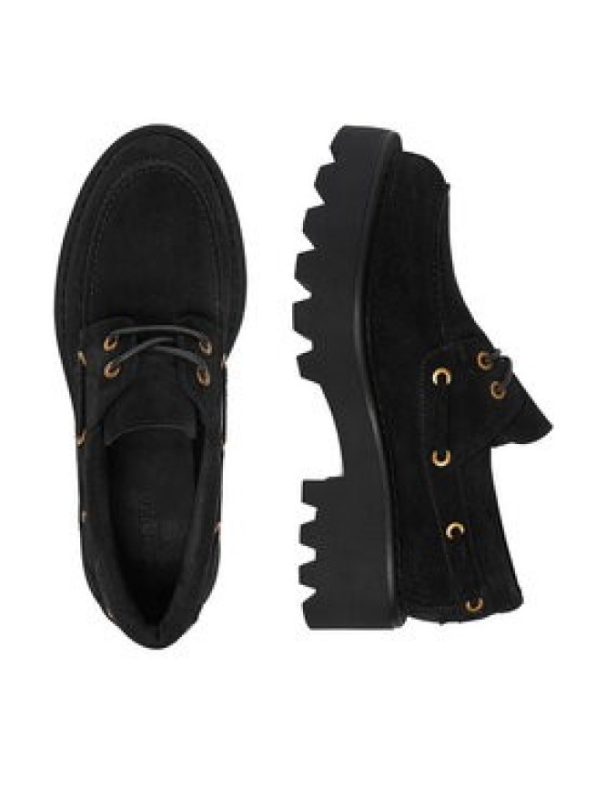 Badura Loafersy EO-AZALEA-8126-25 Czarny