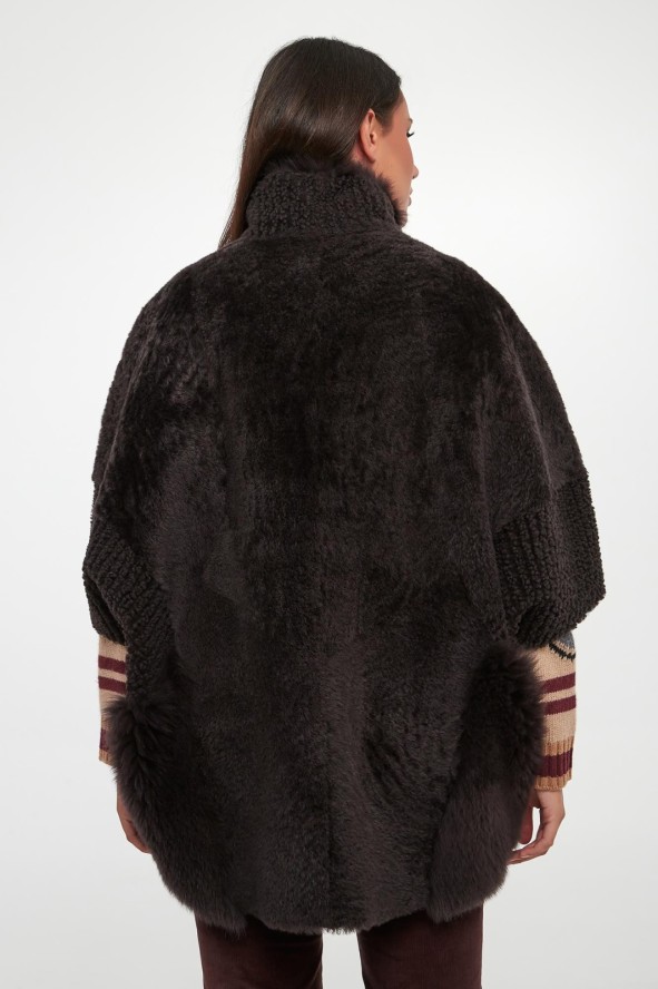 Kamizelka damska dwustronna futrzana DIEGO M