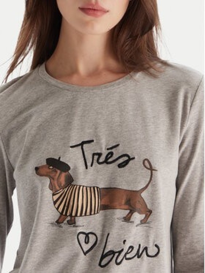 Weekend Max Mara Bluzka Renoir 2525946032 Szary Regular Fit