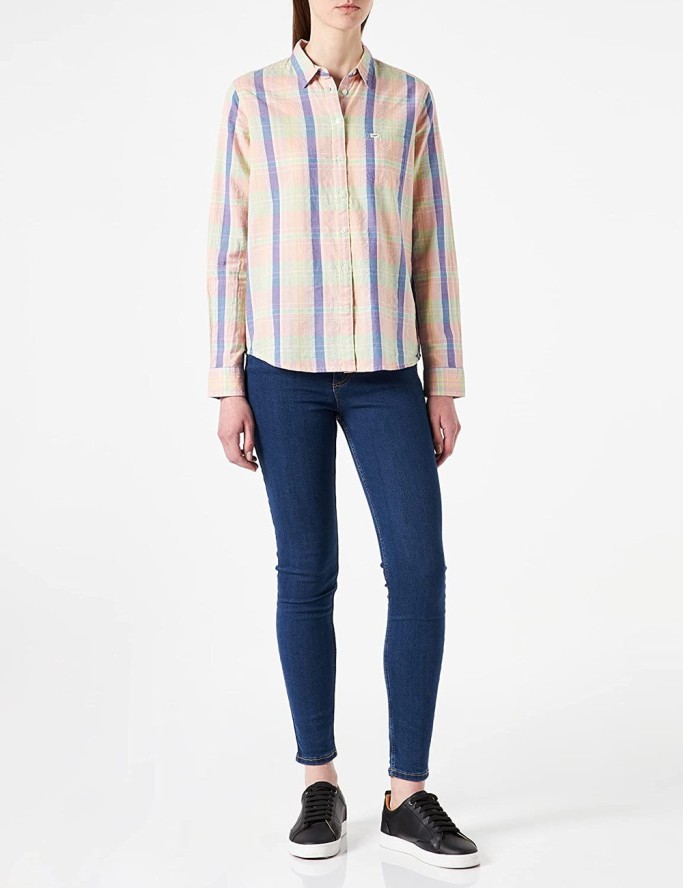 LEE ONE POCKET SHIRT DAMSKA KOSZULA LA PINK L45TIXNL 112110558