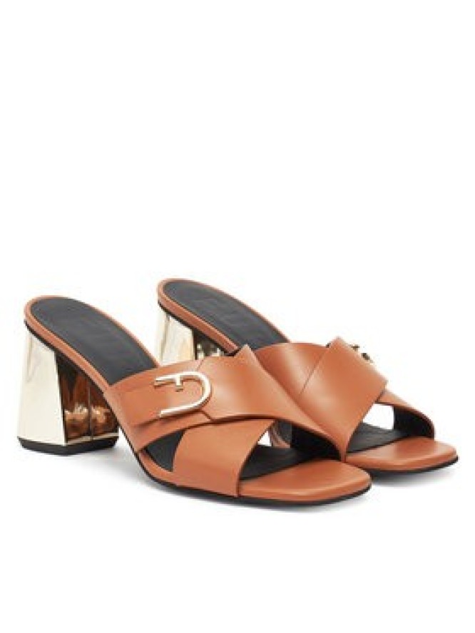 Furla Klapki Chic YJ41HIC A.0203 3911S Brązowy