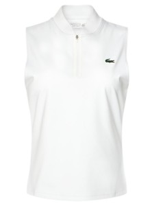 Lacoste Top PF0202 Biały Regular Fit