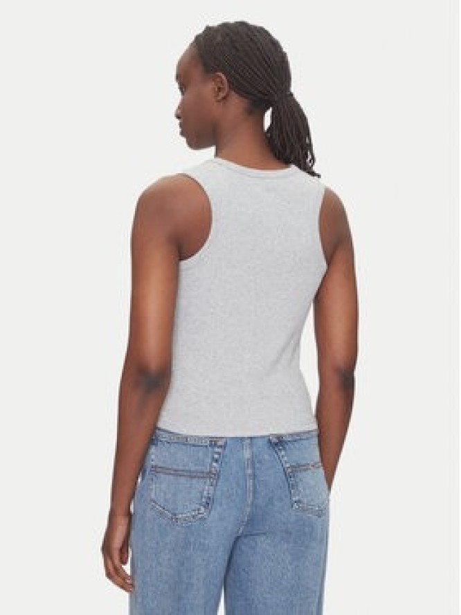 Calvin Klein Jeans Top LV047C201G Szary Slim Fit