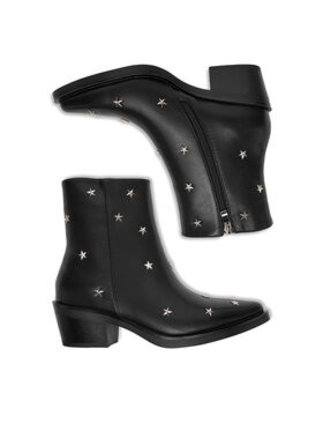 DeeZee Botki 23689-13 Czarny