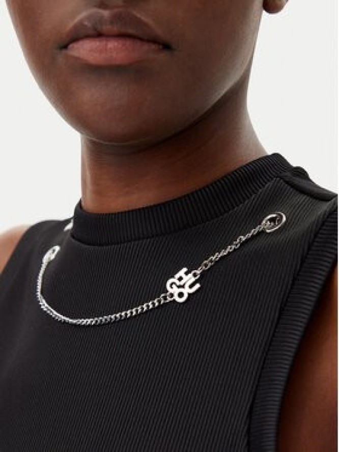 HUGO Top Delanive 50534050 Czarny Slim Fit