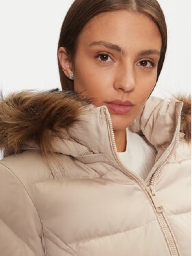 Guess Kurtka puchowa New Olga W4BL53 WEX52 Beżowy Regular Fit