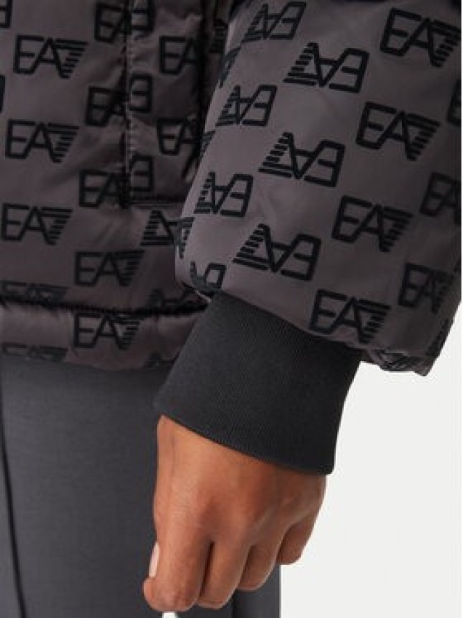 EA7 Emporio Armani Kurtka zimowa 7W001504 AF27530 F8033 Szary ciemny Relaxed Fit