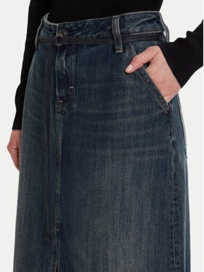 G-Star Raw Spódnica jeansowa D25979-D577 Granatowy Baggy Fit