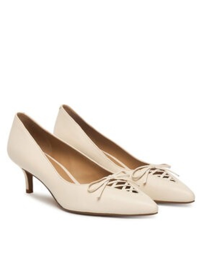 LAUREN RALPH LAUREN Szpilki 802P06371004 Écru