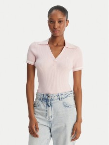 Guess Jeans Polo W6GRZ1 Z3P32 Różowy