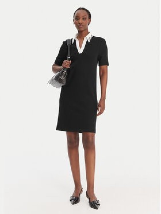 KARL LAGERFELD Sukienka codzienna B1W13029 Czarny Regular Fit