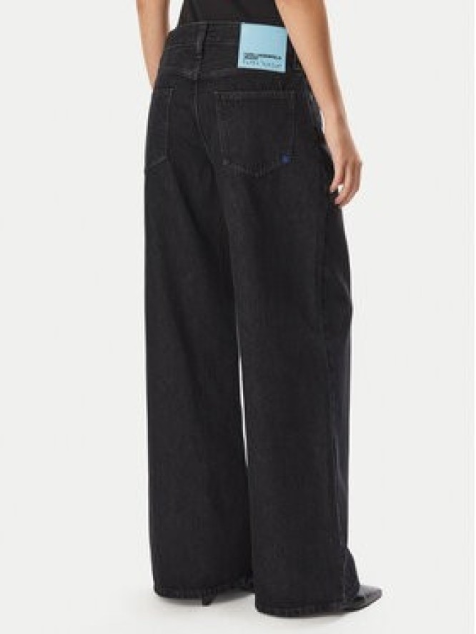 Karl Lagerfeld Jeans Jeansy B4W10111 Czarny Wide Leg