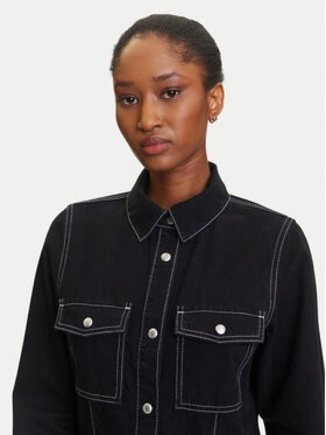 Karl Lagerfeld Jeans Sukienka jeansowa A3W13015 Granatowy Regular Fit