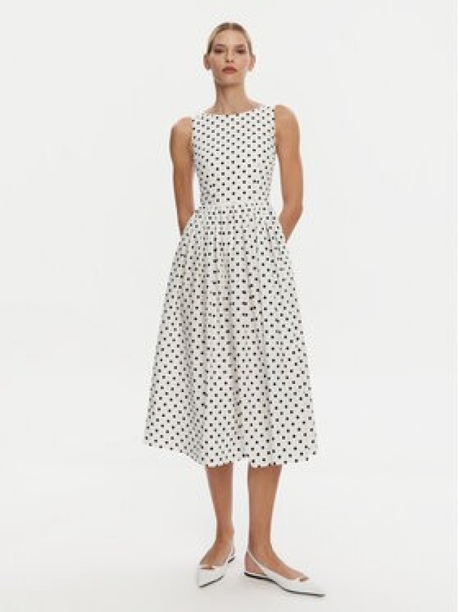 Dolce&Gabbana Sukienka codzienna F6JHVT HS5R7 Biały Regular Fit