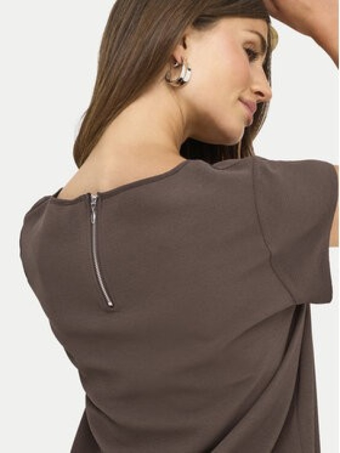 ONLY Bluzka Vic 15142784 Brązowy Regular Fit