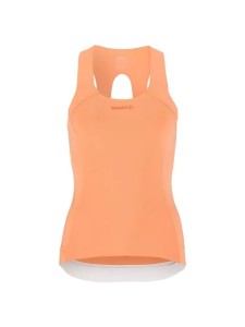 craft Endur Singlet W damski top rowerowy rozciągliwy Apricot