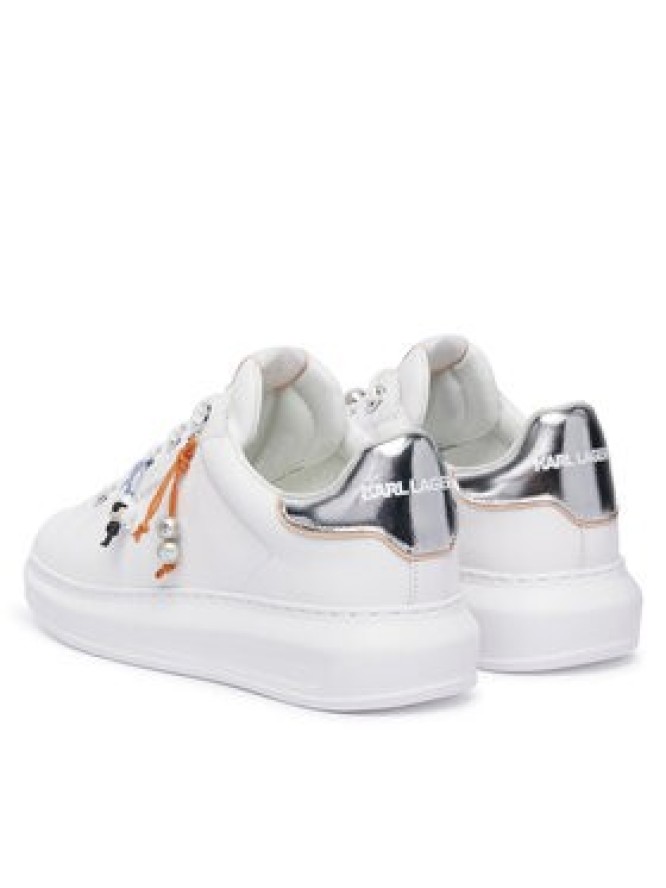 KARL LAGERFELD Sneakersy KL62516T Biały