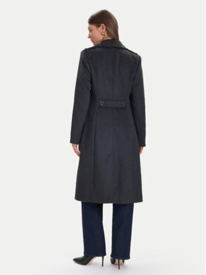 Guess Płaszcz wełniany W5BL19 W2642 Szary Regular Fit